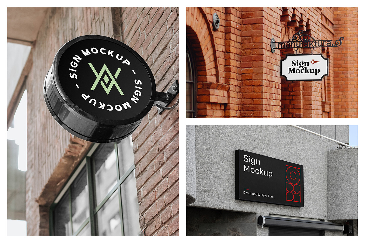 Signage Mockups vol.01 - Advertising, an Advertising Mockup by MockupForest (Photo 6 of 10)