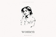 Women I, a Person Illustration by PeDe Designs (Thumbnail 5 of 6)