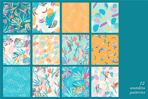 Tropical Patterns & Elements