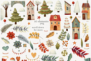 Christmas Magic Set, a Decorative Illustration by Daria's Magic World (Thumbnail 7 of 7)