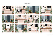 Dog Friendly Coffee Shop Scenes, a Person Illustration by LyubovZaytseva (Thumbnail 15 of 20)