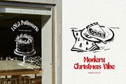 Christmas Vibe: Vector Line Art, a Seasonal Illustration by divanovskaya_nv (Thumbnail 4 of 15)