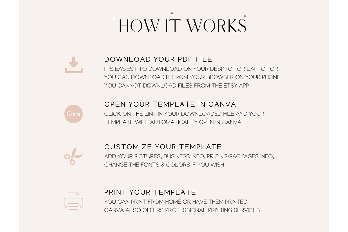 Landscape Line Sheet Canva Template, a Flyer Template by Hellohastore (Photo 8 of 8)