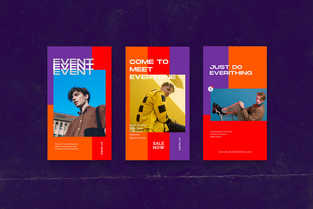 DEROLL - Social media Pack, a Social Media Template by Dirtytemp Studio (Photo 11 of 13)
