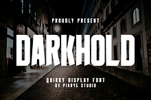 Darkhold - Quirky Display Font