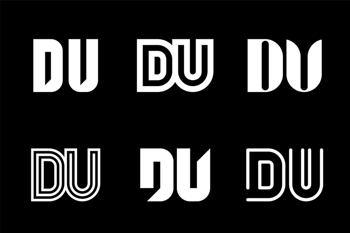 Set of letter DU logos, an Object Graphic by NataliiaVolyk | Creative ...