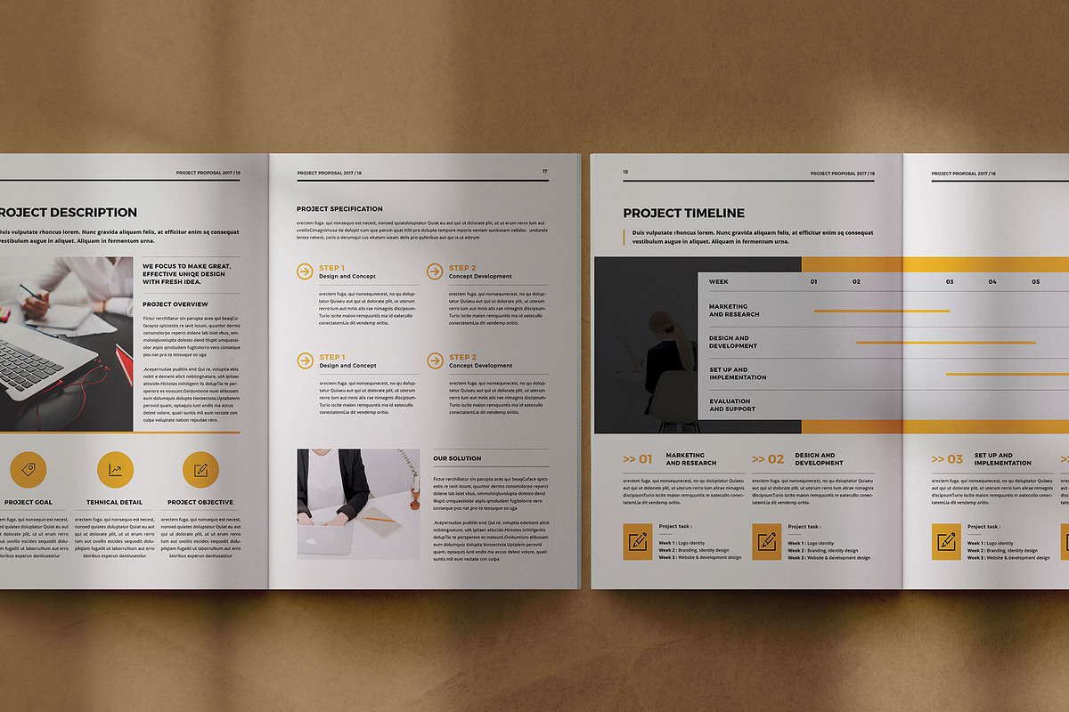 Web Design Proposal, a Stationery Template by Occy Design (Photo 7 of 11)