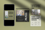 Brown White Furniture Instagram Pack, a Social Media Template by graphicook (Thumbnail 3 of 5)