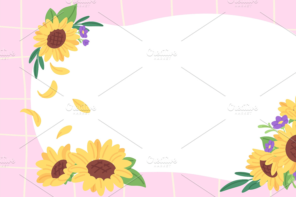Decorative banner template with, a Background Graphic by LadadikArt (Photo 3 of 3)