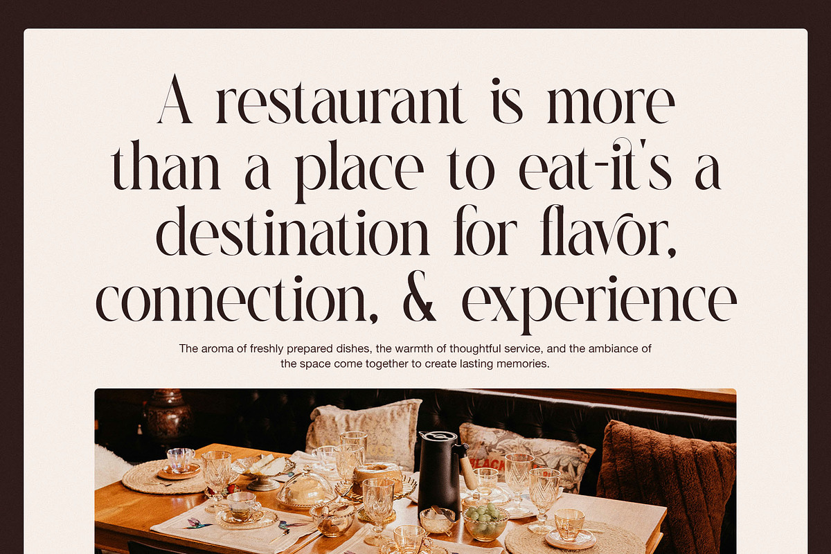 Glitns Elegant Serif Font, a Serif Font by Graphicxell (Photo 8 of 8)