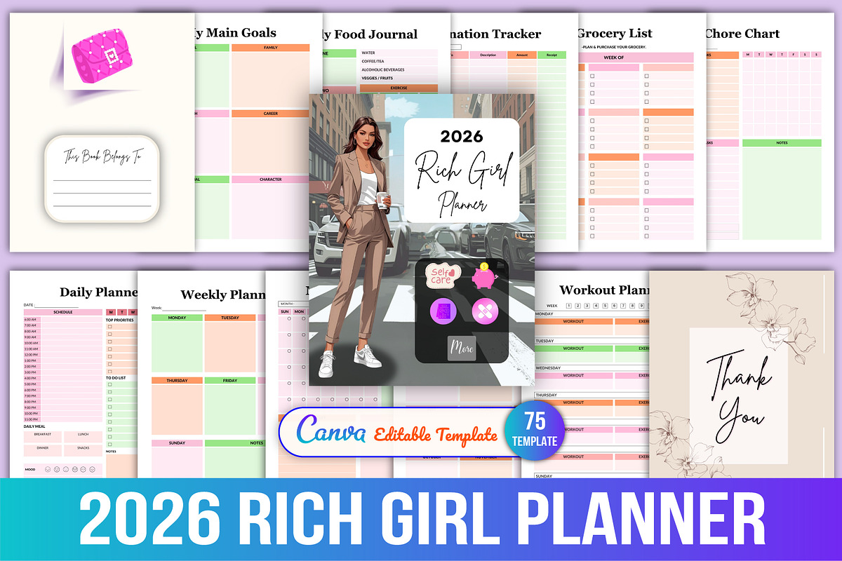 2026 Rich Girl Planner