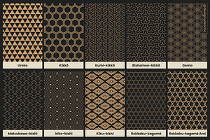 25 Wagara Japanese Patterns