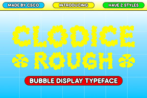Clodice Rough, a Sans Serif Font by Craft Supply Co.