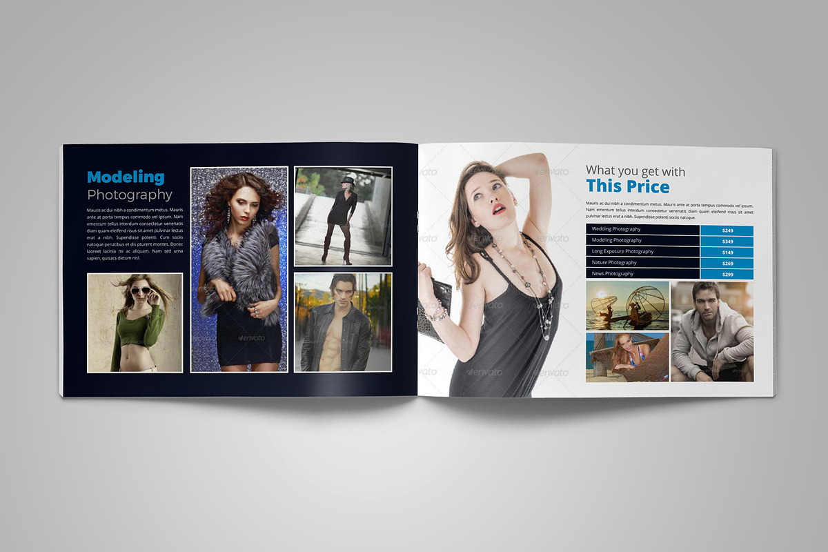 Photography Catalog Template V1, a Brochure Template by JanySultana (Photo 4 of 13)