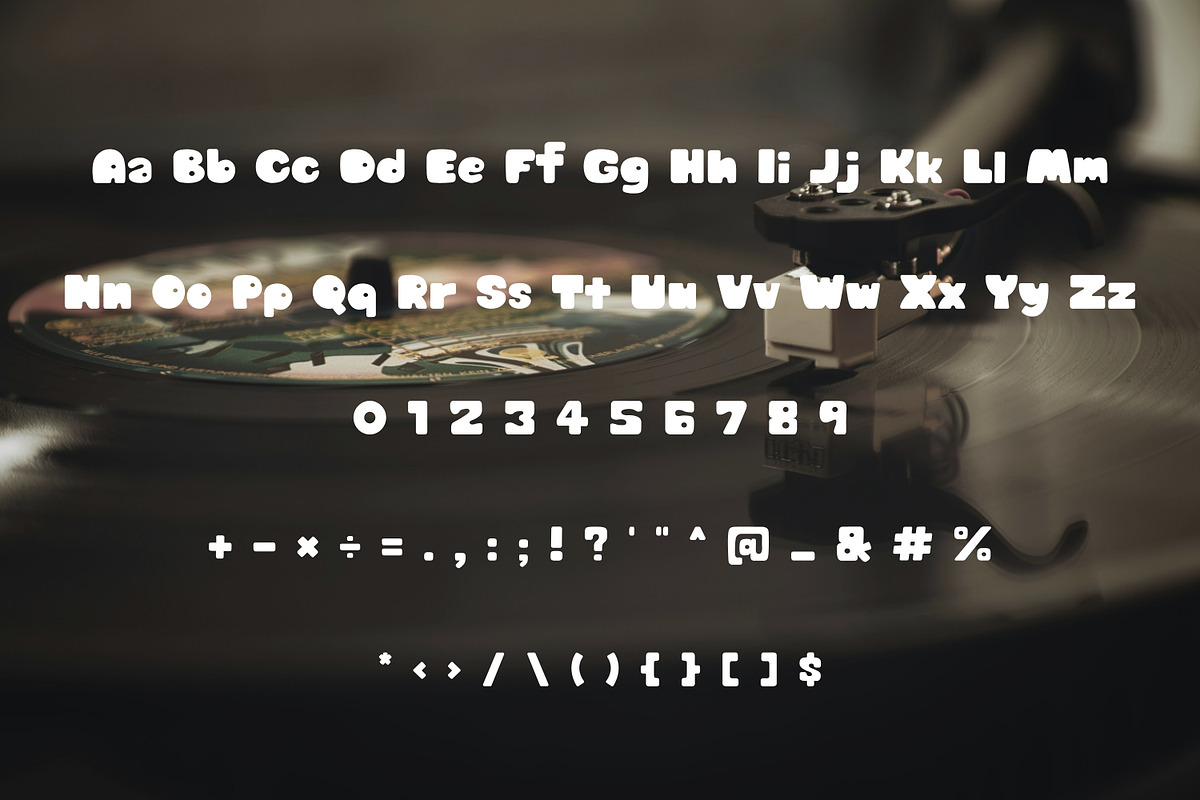 Retro Display Font - Pudding Soda, a Handwritten Font by ZoloDesignHub (Photo 4 of 8)