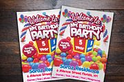 Kids Birthday Party Event Card, an Invitation Template by Design Addict (Thumbnail 1 of 3)