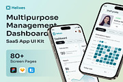 Helixes - Multipurpose Healthcare, an UI Kit Template by Creative Perspective (Thumbnail 1 of 9)