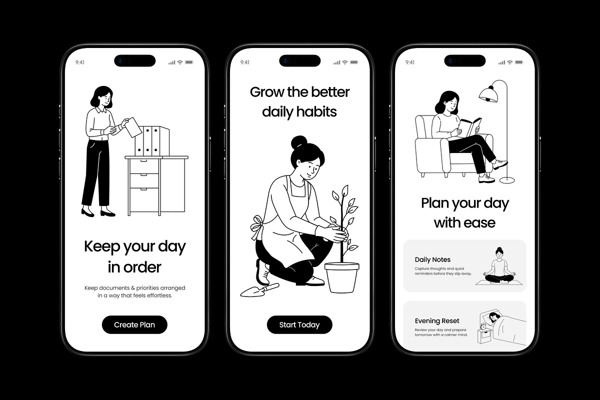50 People Line Illustrations, a Person Illustration by Brickclay (Photo 5 of 11)