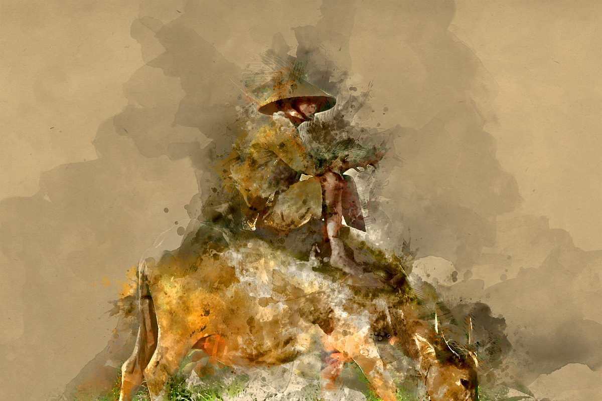 Watercolor Photoshop Action, an Action Add-On by Sevenstyles (Photo 7 of 13)