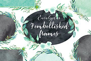 Eucalyptus Watercolor Greenery, a Healthcare Illustration by LABFcreations (Thumbnail 8 of 11)