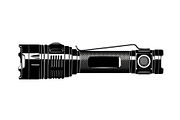 Tactical Flashlight Silhouettes, a Graphic by musafir_fashion (Thumbnail 5 of 14)