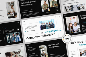 Employee Onboarding & Culture Deck, a Presentation Template by FIBRINOSÄ