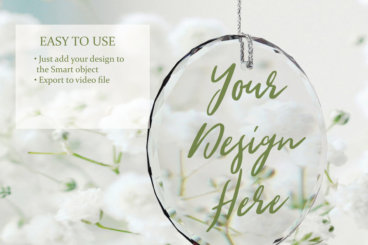 Glass Ornament Mockup Video, a Cups & Container Mockup by MockupsBox (Photo 3 of 5)