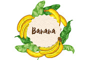 Banana Design Kit, a Decorative Illustration by Artspace (Thumbnail 3 of 5)