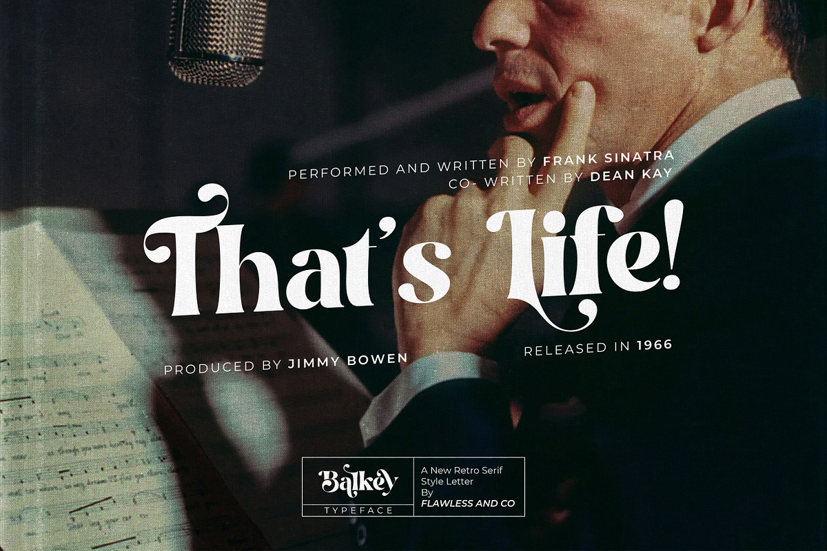 Balkey, a Serif Font by Flawless And Co (Photo 10 of 10)