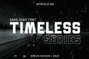 Timeless Series - Sans Serif Font, a Sans Serif Font by alifryanzulfikar (Thumbnail 1 of 6)
