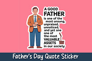 Father's Day PNG Sticker Design Set, an Object Graphic by FiveStarCrafting (Thumbnail 10 of 17)