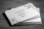 Beautiful Canva Business Card, a Business Card Template by Saman Osama (Thumbnail 4 of 5)
