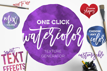 Watercolor Texture Generator