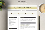 Word Resume & Cover letter Template, a Resume Template by Profilia Resume Boutique (Thumbnail 1 of 6)