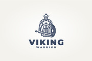 viking nordic warrior icon logo, a Branding & Logo Template by Blazybone (Thumbnail 1 of 2)