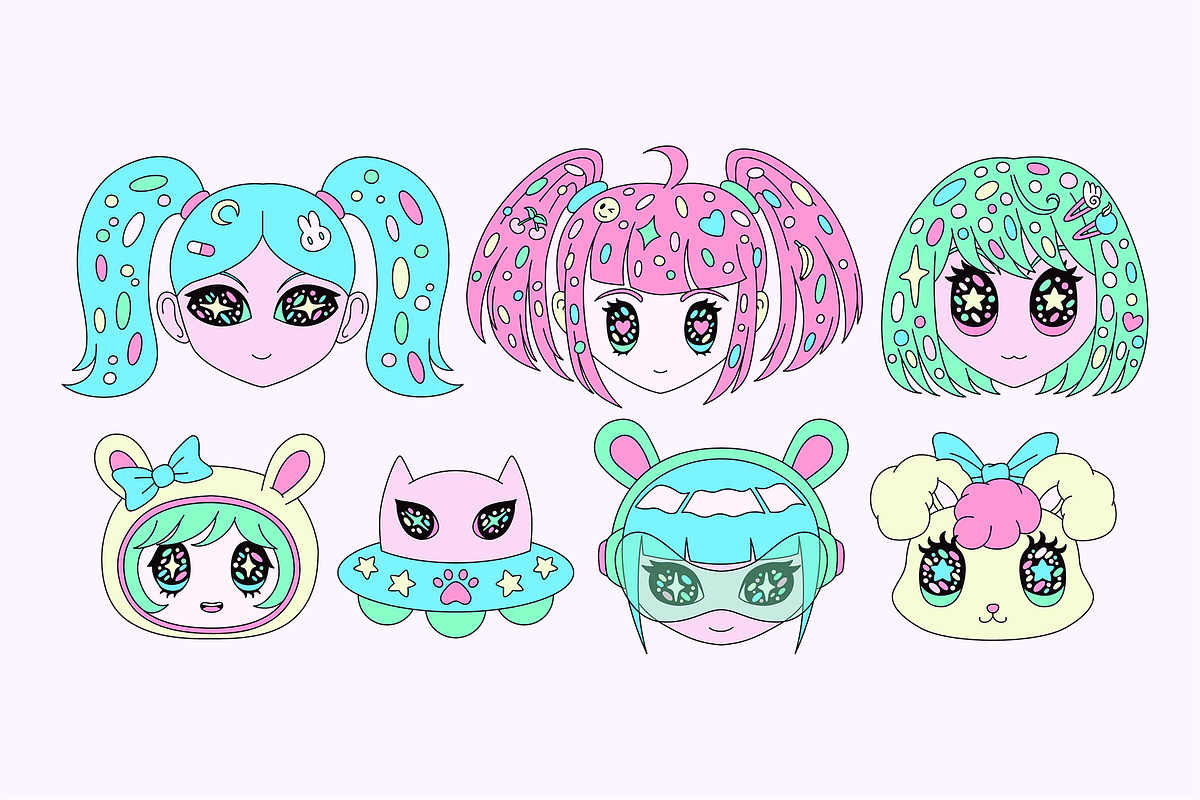 Magical Kawaiicore Illustration Pack, an Object Illustration by The Isian (Photo 3 of 12)