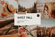 West Fall – 5 Lightroom Presets Pack, a Preset Add-On by SHOOM HOUSE (Thumbnail 1 of 7)