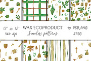 Kids Crayon Eco Lifestyle Seamless, a Pattern Graphic by Lucyinyourheart (Thumbnail 1 of 10)