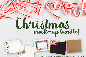 Christmas Stock Photo Mockup Bundle