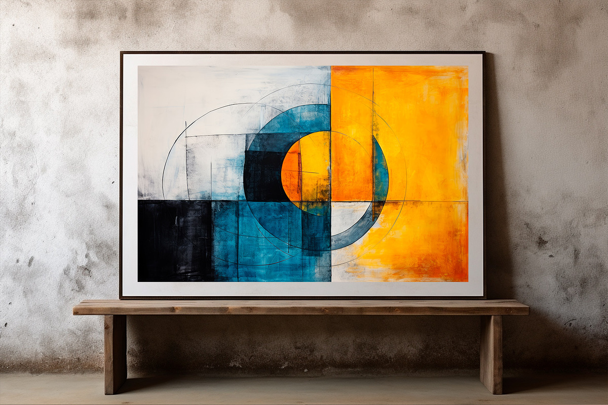 Modern abstract painting., a Wallpaper Graphic by O m N i  Studio (Photo 6 of 12)