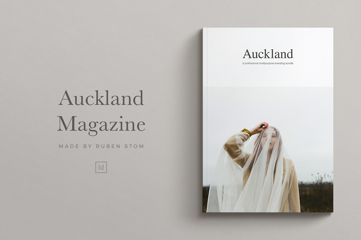 Auckland Magazine, a Magazine Template by Ruben Stom (Photo 1 of 12)