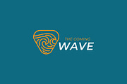 Wave Logo Concept Business Sports, a Branding & Logo Template by Signatoro (Thumbnail 2 of 2)