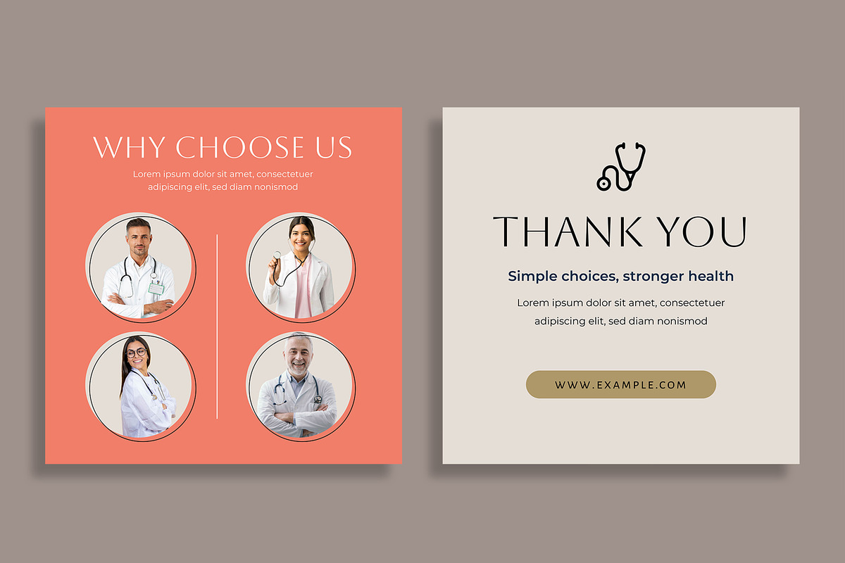 Medical Social Media Post Design preview 5
