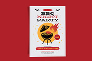 BBQ Night Party, a Flyer Template by Me55enjah Design (Thumbnail 2 of 4)