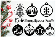 Christmas Laser Cut Design Bundle, a Graphic by Creativeshirt (Thumbnail 1 of 17)