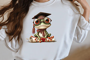 Whimsical Graduation Animals clipart, an Illustration by Designworld (Thumbnail 5 of 10)