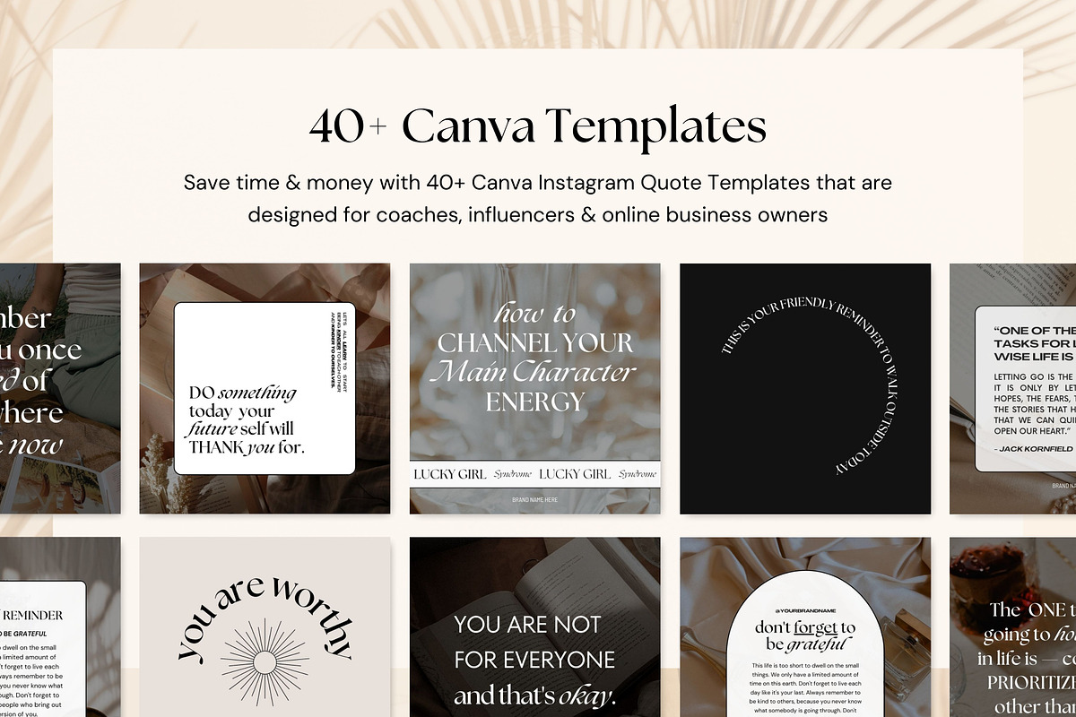 Aesthetic Instagram Quotes Canva, a Social Media Template by Fallon Gerst (Photo 4 of 10)