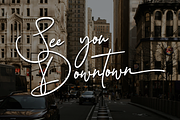 Brilliany Modern and Elegant Font, a Handwritten Font by Graphue (Thumbnail 2 of 9)