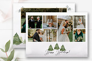 Pine Tree Christmas Photo Card PSD, a Card Template by By Stephanie Design (Thumbnail 4 of 5)
