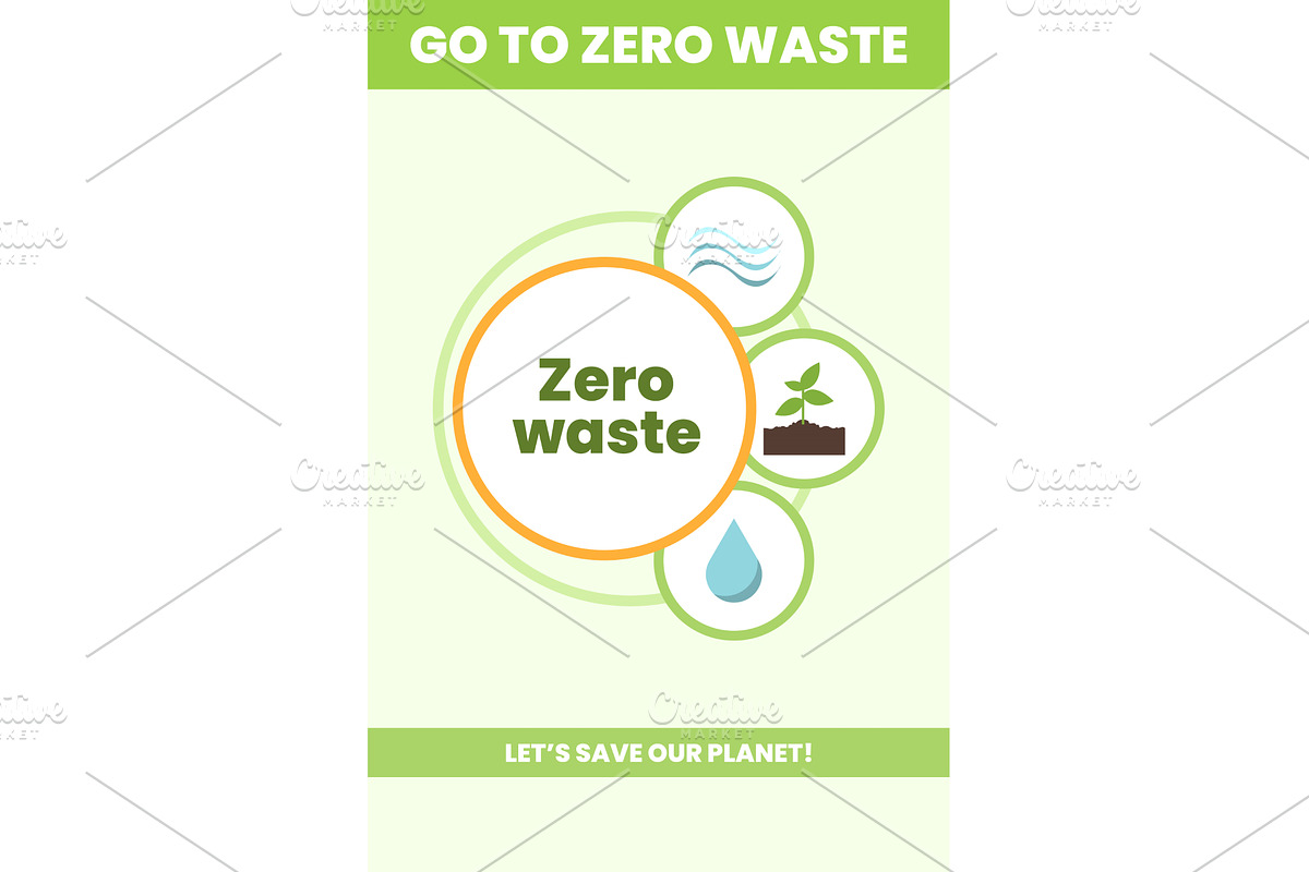 Promoting zero waste for a cleaner, an Animal Illustration by okskukuruza
